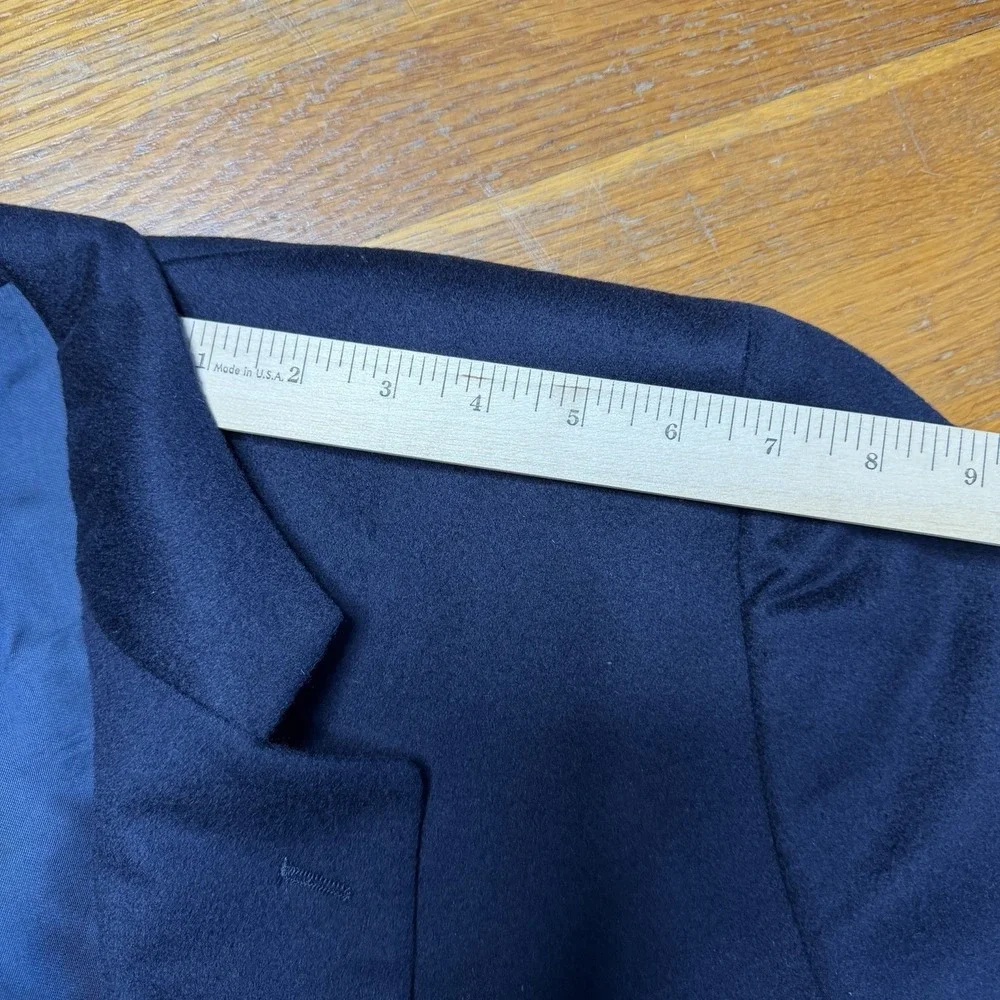 Jos A Bank 100% Cashmere Blazer Mens 48 EXL Blue Sport Coat‎ Suit Jacket Gordon